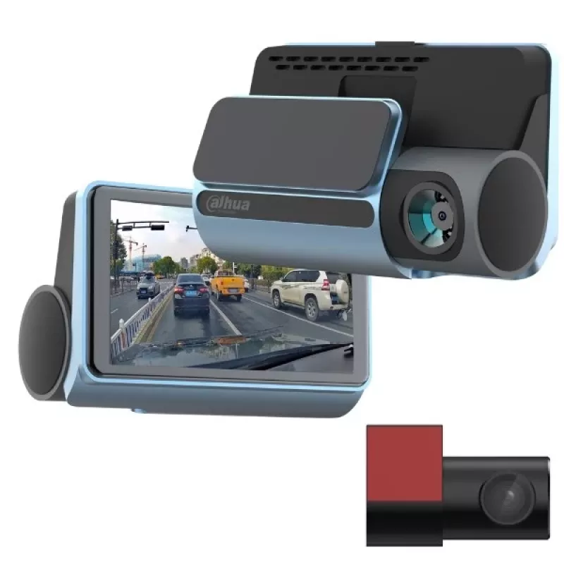 Dahua Technology DHI-DAE-HC3511GW-S8 dashcam 4K Ultra HD Wi-Fi USB zwart, blauw