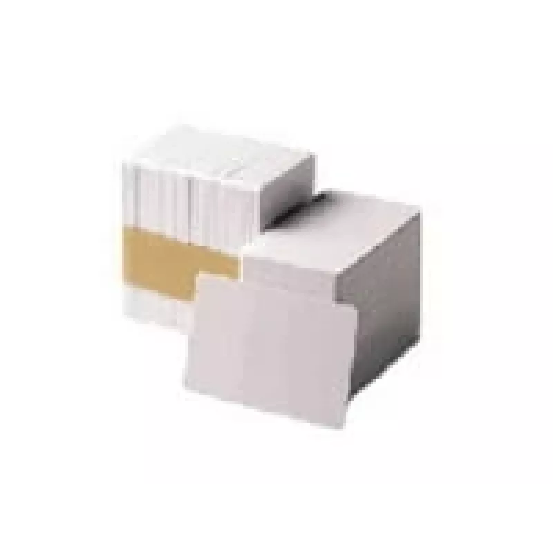 Zebra Premier PVC-kaart, 30 mil, magneetstrip met lage coërciviteit (5 pakken van 100)