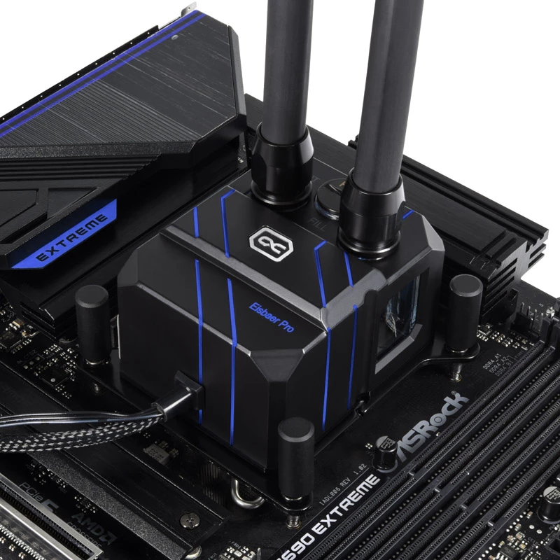 Koelvloeistof Alphacool Eisbaer Pro Aurora acryl koper nikkel 1/4 inch