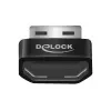 Delock MHL-adapter HDMI-A bus > USB Type-A stekker zwart
