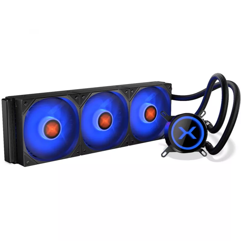 KRUX HydroX 360 ARGB AIO-waterkoeling, 360 mm, zwart