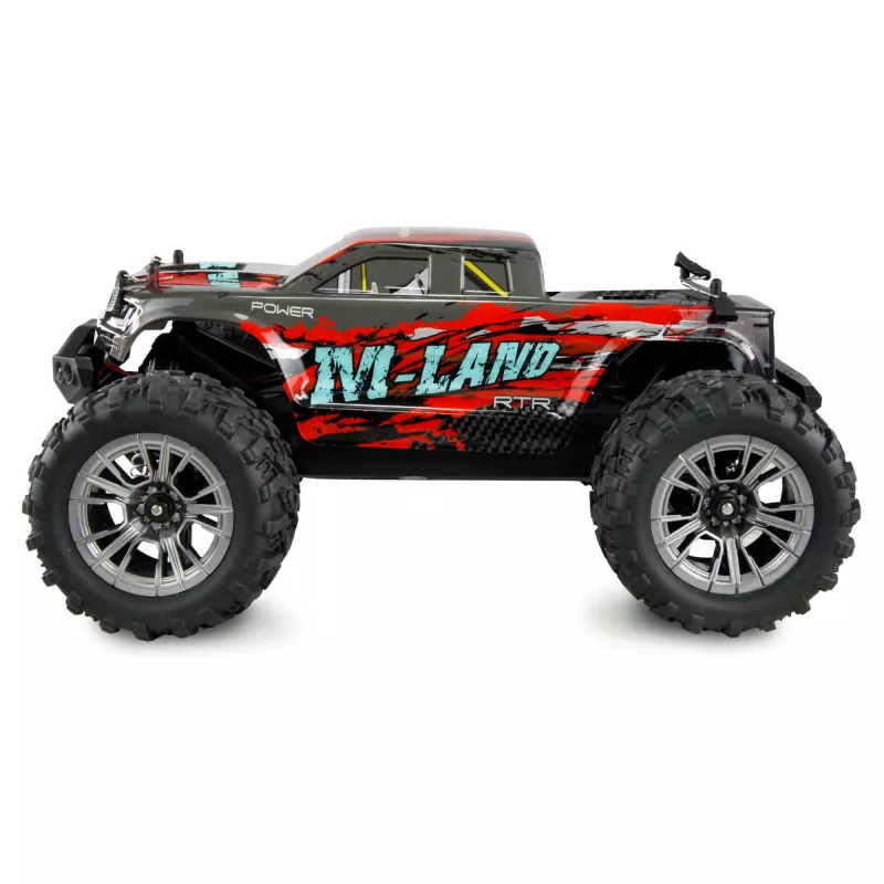 Amewi M-Land Monstertruck 48 km/h 4WD 1:16 RTR rood (22622)