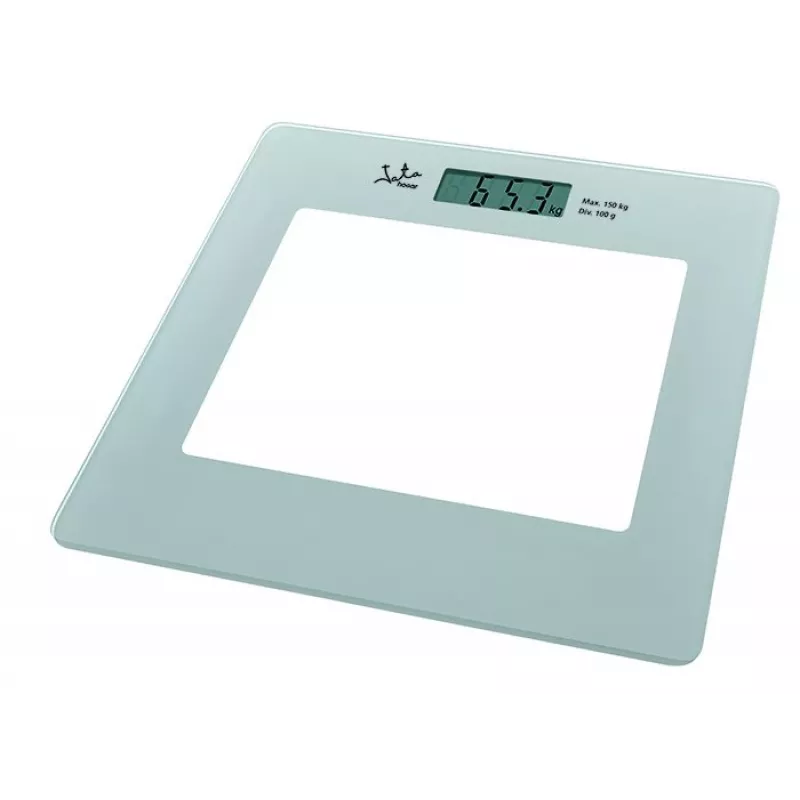 Elektronische personenweegschaal JATA 290 Square zilver