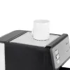 Jata JECA2525 espressomachine, 20 bar, 850 W, waterreservoir van 1,8 l, stoompijp, zwart / roestvrij staal