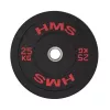 HMS Fitness HTBR25 1 stuks Olympische rubbercoated gewichtsschijf
