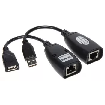 Genway USB-EX-50 interface-hub USB 2.0 Zwart