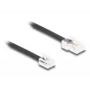 DeLOCK telefoonkabel RJ45-stekker naar RJ11-stekker zwart 3 m
