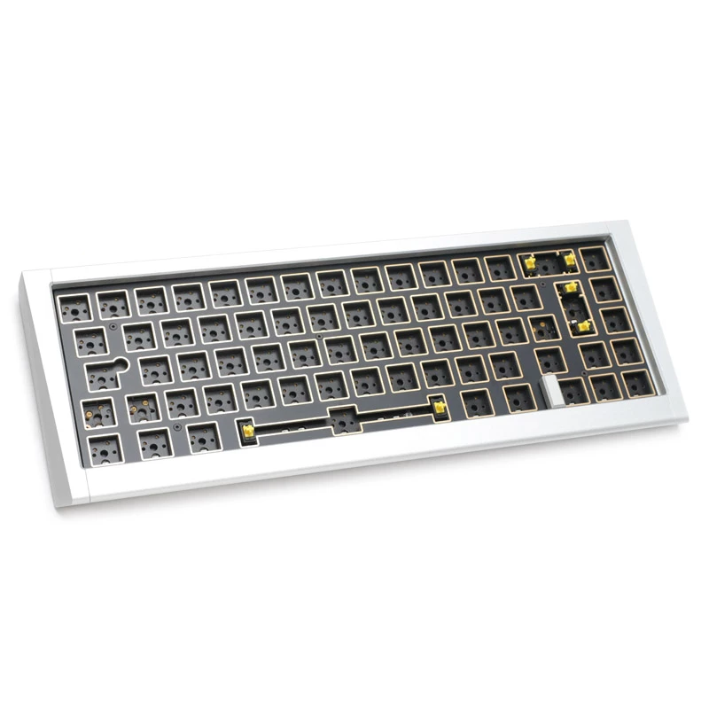 Ducky Outlaw 65 toetsenbord universeel USB zilver mechanisch RGB LED