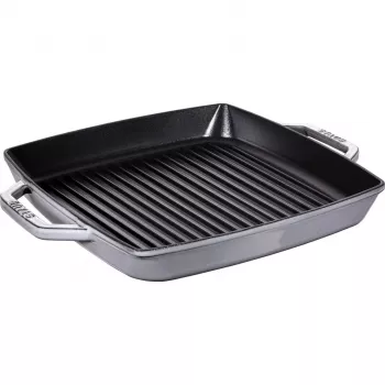 Grillpan Staub 40511-785-0 33 cm Inductie Grafietgrijs
