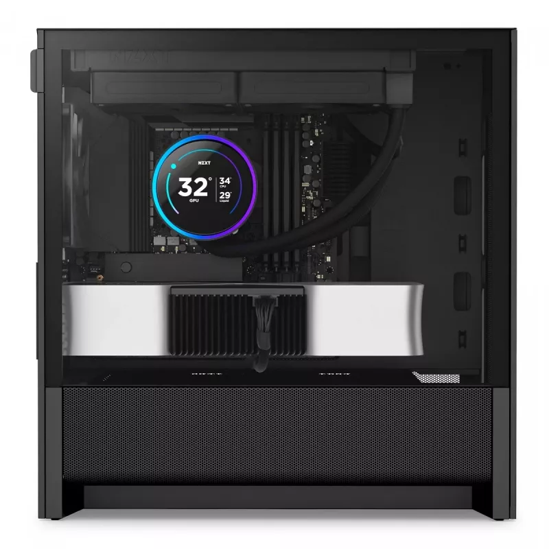 NZXT H3 Flow Micro ATX Airflow behuizing - zwart