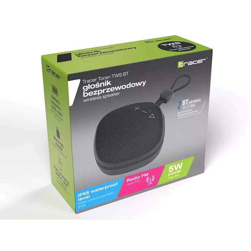 Tracer Toran TWS Bluetooth zwart