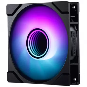 Phanteks M25 Gen2 120 mm PWM D-RGB behuizingsventilator - zwart