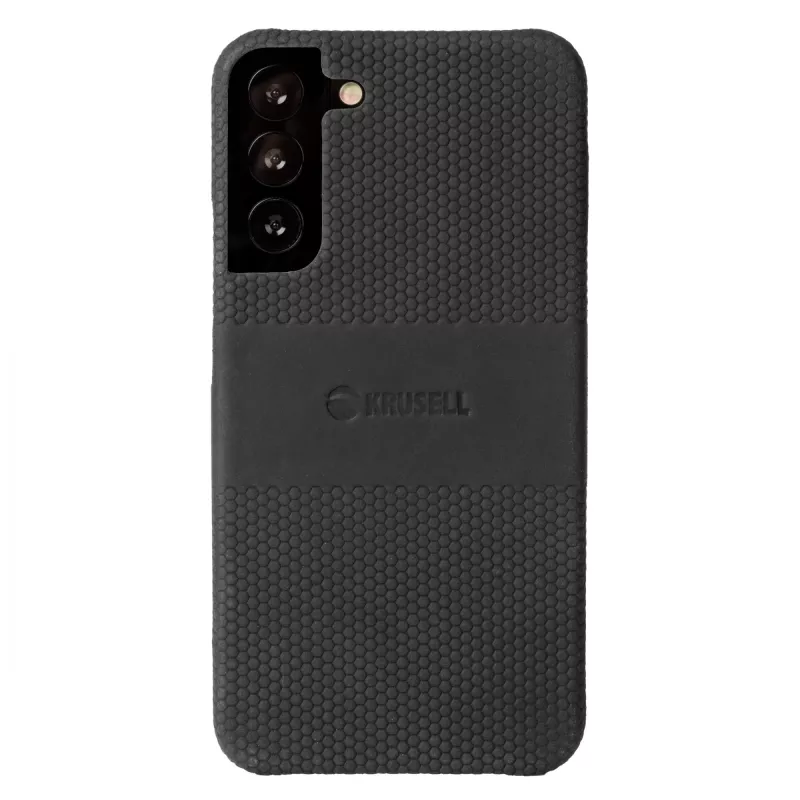 Krusell 62465 leren hoesje voor Samsung Galaxy S22+, 6,6", vintage zwart