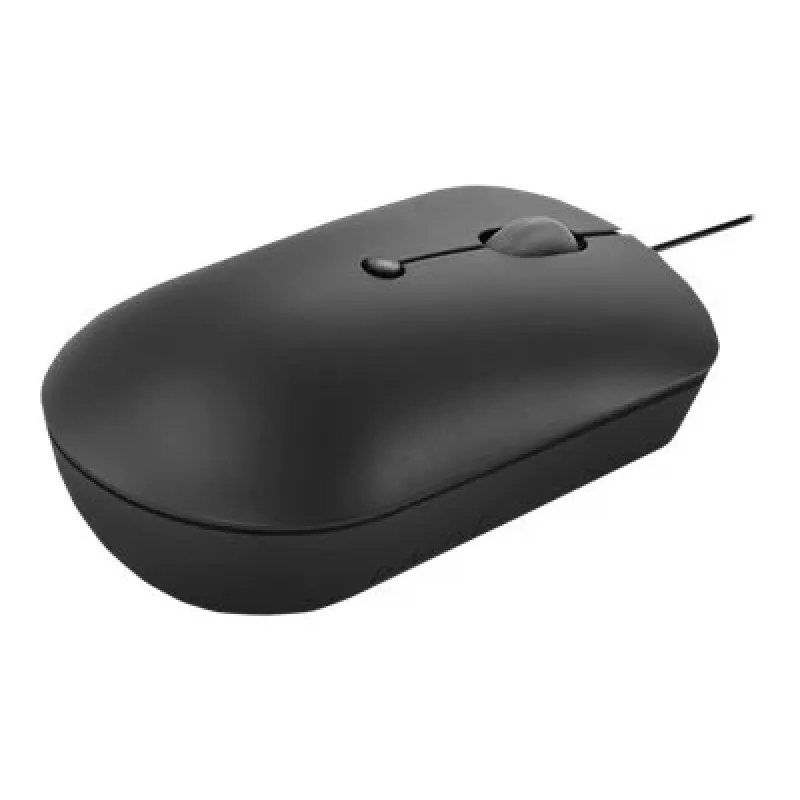 Bedrade optische muis Lenovo GY51D20875 USB Type-C, dubbelhandig, 2400 DPI, 4 knoppen, zwart