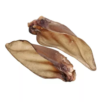 Hondensnacks PETITTO runderoor met kraakbeen — 10-pack, enkelvoudige kauwsnacks