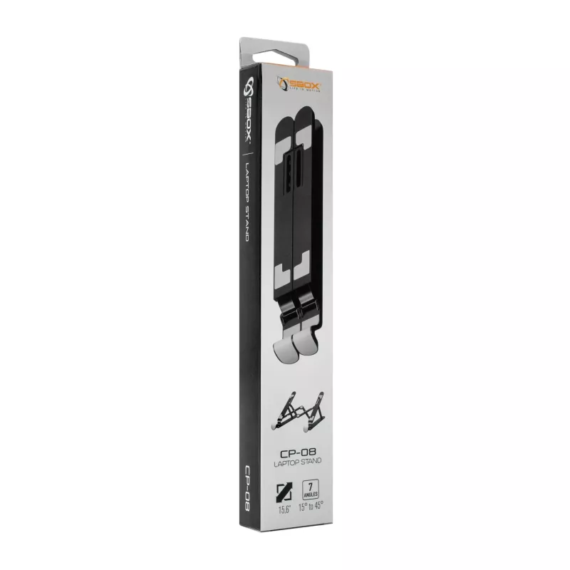 Laptop-koelpad SBOX CP-08 met 4 ventilatoren, USB-gevoed