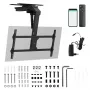 Plafond-TV-beugel MACLEAN MC-109 T VESA 800x400 voor 43–86 inch beeldschermen, max. belasting 45 kg