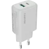 CANYON oplader OnCharge 250 25W 1xPD 1xQC EU wit