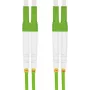Herweck Helos LWL - patchkabel - LC multimode (M) naar LC multimode (M) - 10,0 m - glasvezel - duplex - 50/125 micrometer - OM5 - lichtgroen (187473)