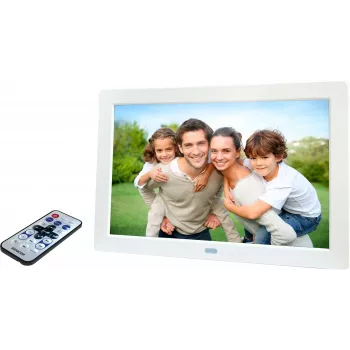 Digitaal fotolijstje SENCOR SDF 874 WH — 8-inch IPS, 1280 x 800, wit