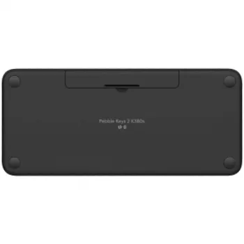 Logitech Pebble Keys 2 K380s - toetsenbord - draadloos - Bluetooth LE - QWERTZ - Duits - Tonal Graphite (920-011795)