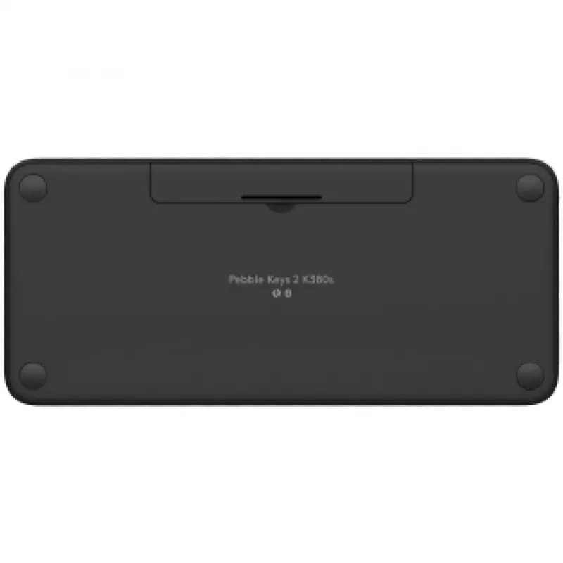 Logitech Pebble Keys 2 K380s - toetsenbord - draadloos - Bluetooth LE - QWERTZ - Duits - Tonal Graphite (920-011795)