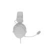Bedrade hoofdtelefoon Genesis Toron 531 wit met microfoon, lichtgewicht on-ear-ontwerp