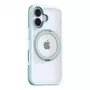 Beschermhoesje Torras Ostand R Fusion voor iPhone 16 — groen, slank beschermhoesje met precieze uitsparingen