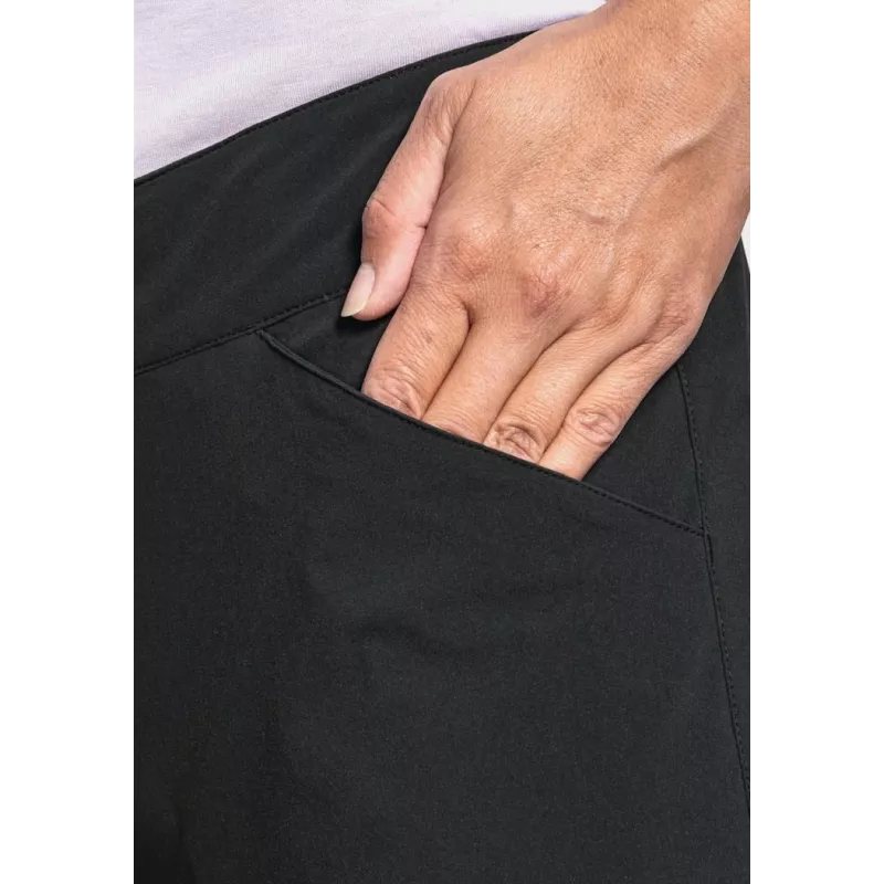 Fietsbroek Schöffel Danube – dames, zwart, maat S