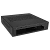 Akasa Cypher MX3 - mini-tower - pc - SGCC - zwart - Thin Mini-ITX - harde schijf - voeding (A-ITX38U3-M1B)