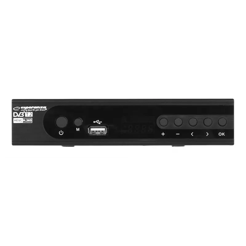 Decoder Tuner TV DVB-T2 Hevc H.265 kabel HDMI