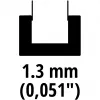 Zaaggeleider massief Einhell 4500363 25 cm