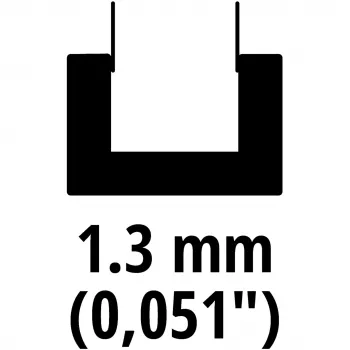 Zaaggeleider massief Einhell 4500363 25 cm