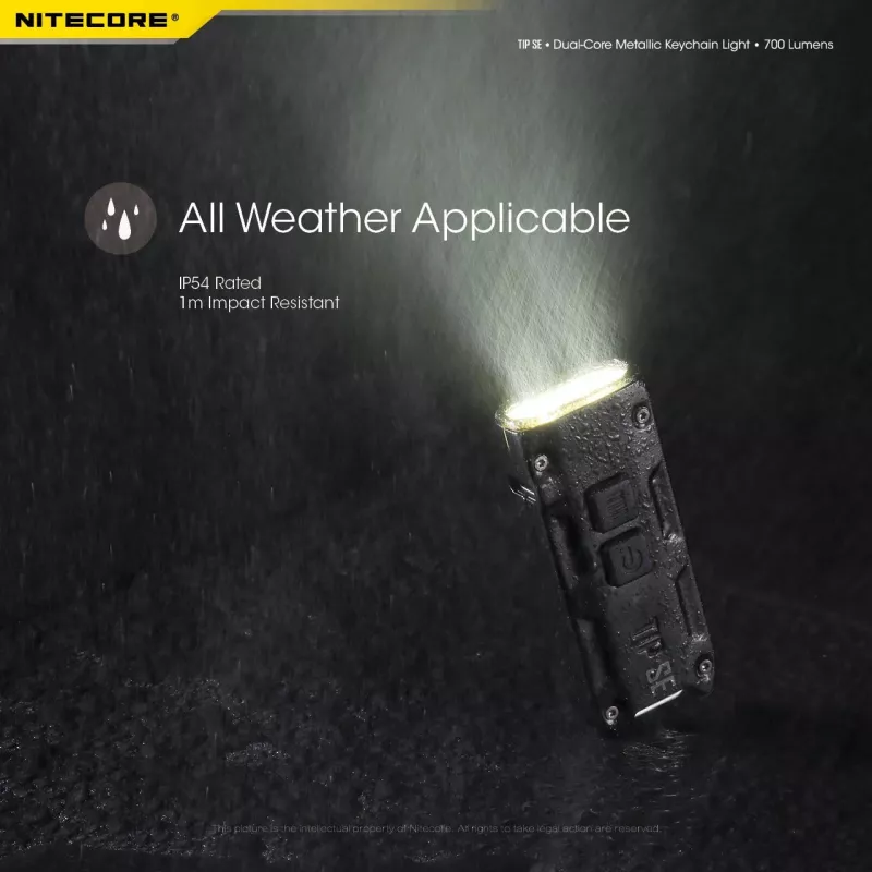 Nitecore TIP SE zwart hand-zaklamp LED