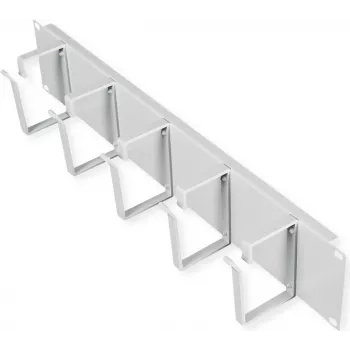 Patchpaneel ROLINE 19 inch 2 HE staal grijs 480x85x80mm