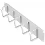 Patchpaneel ROLINE 19 inch 2 HE staal grijs 480x85x80mm