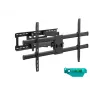 ONKRON M10-B draai- en kantelbare tv-wandsteun, 42–120 inch, max. 100 kg, zwart