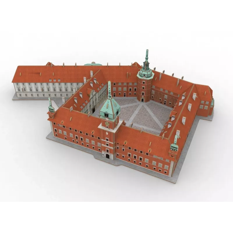 3D-puzzel Cubicfun Warschauer Königsschloss model 306-20268 – architectuurmodel van karton, schaal en aantal niet aangegeven