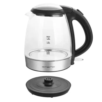 Waterkoker Emerio 1,2L 2200W glas