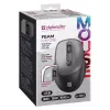 Draadloze muis Defender Silent Click Feam grijs 52298