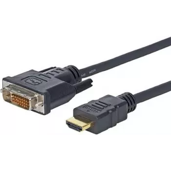 Vivolink PROHDMIDVI1.5 videokabel-adapter 1,5 m HDMI DVI-D zwart