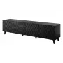 RTV-meubel ASTI 200x42x52 mat zwart