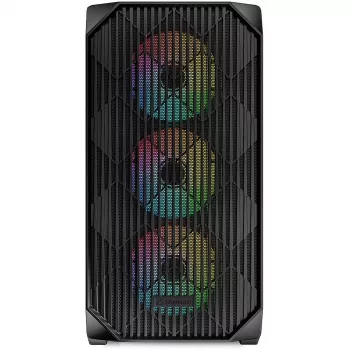 Sharkoon MK3 RGB micro tower zwart