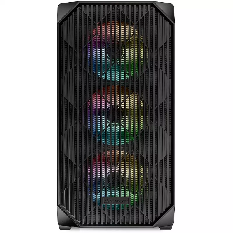 Sharkoon MK3 RGB micro tower zwart