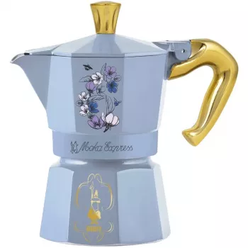 Bialetti Moka Express Bridgerton 3TZ (150 ml) blauw