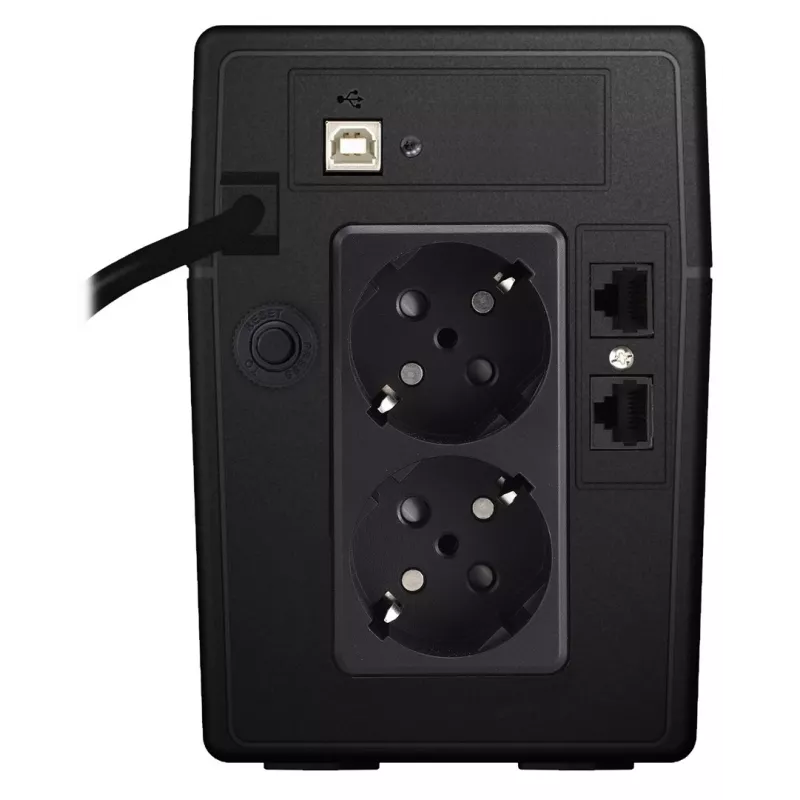PowerWalker VI 850 LCD noodstroomvoorziening (UPS) line-interactive 0,85 kVA 480 W
