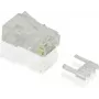 VALUE netwerkaansluiting - RJ-45 (M) - ongeïsoleerd - CAT 6e - transparant (verpakking van 100)