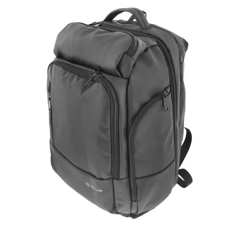 Rugzak Tellur Notebook 17,3 inch Business XL met USB-aansluiting, zwart