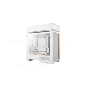 Pc-behuizing DeepCool CL660 WH wit — ATX/micro-ATX/mini-ITX, gehard glas, ondersteunt ATX/PS2/SFX/SFX-L voedingen