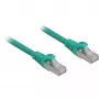 Netwerkkabel Sharkoon Cat.6a SFTP RJ-45 Cat6a 2 m groen